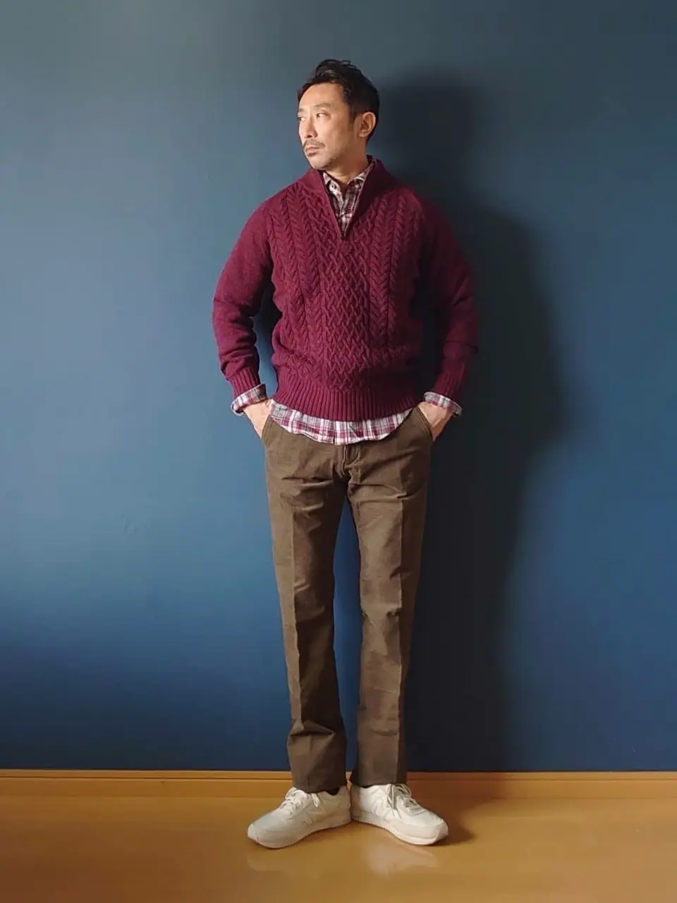 JOSEPH ABBOUD 安東 コーディネート画像