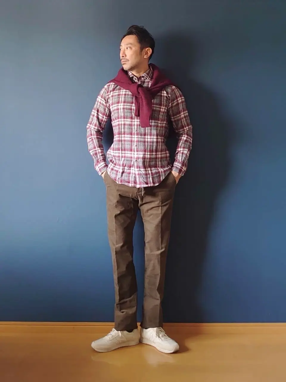 JOSEPH ABBOUD 安東 コーディネート画像