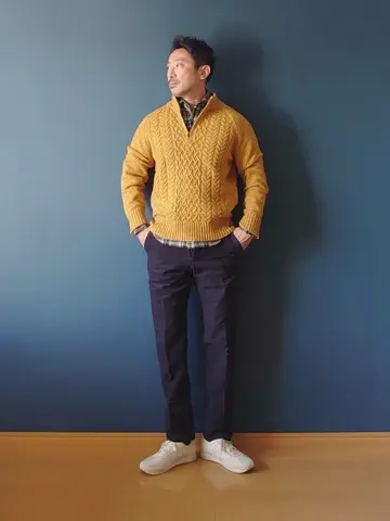 JOSEPH ABBOUD 安東 コーディネート画像