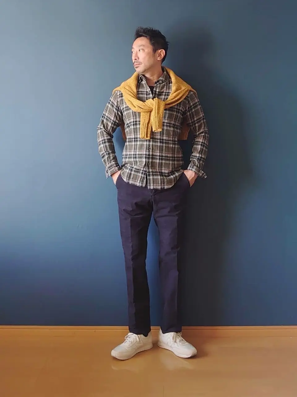 JOSEPH ABBOUD 安東 コーディネート画像