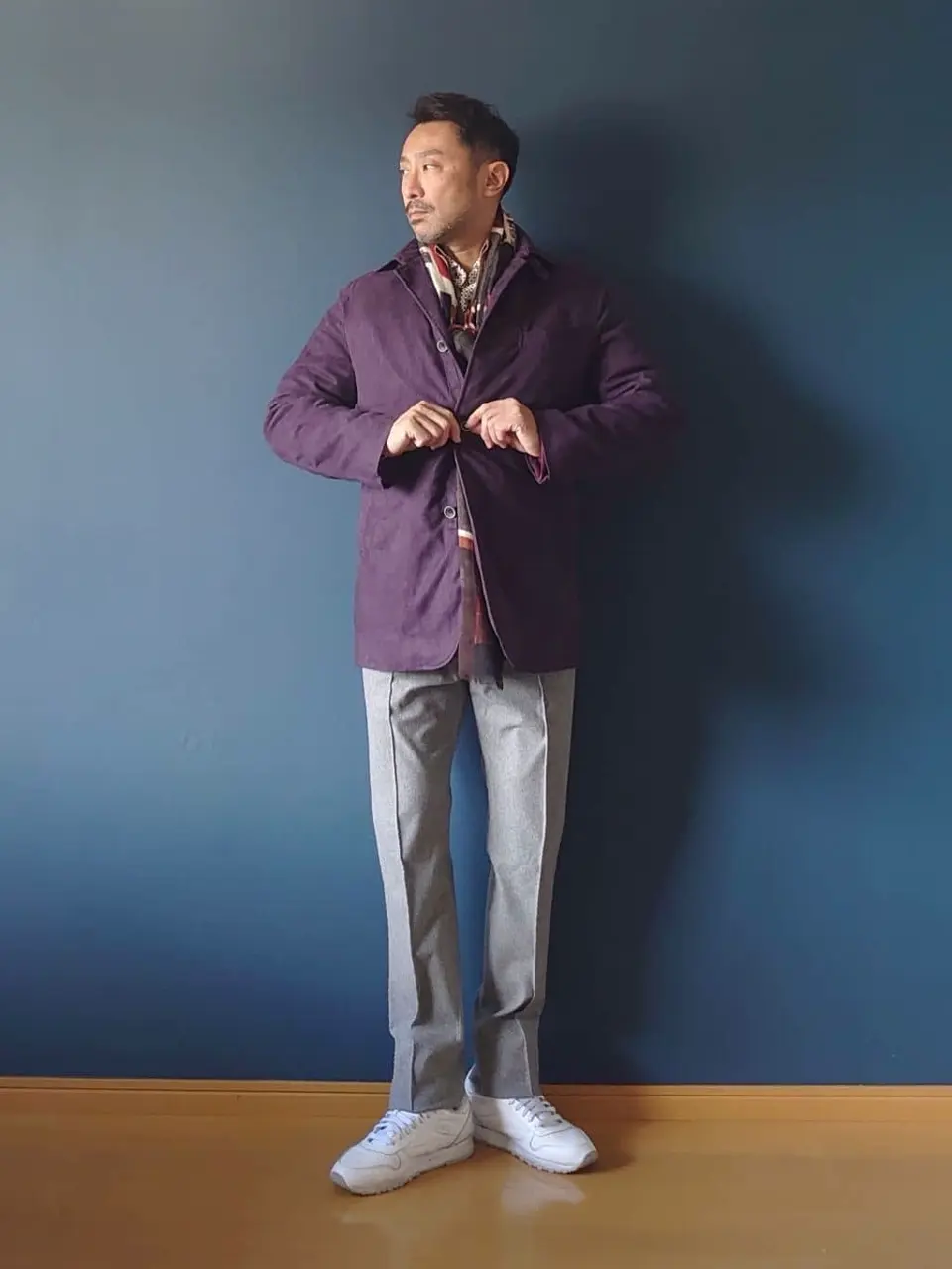 JOSEPH ABBOUD 安東 コーディネート画像