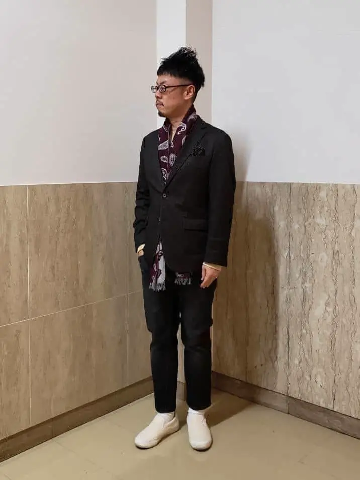 JOSEPH ABBOUD 橋場 コーディネート画像