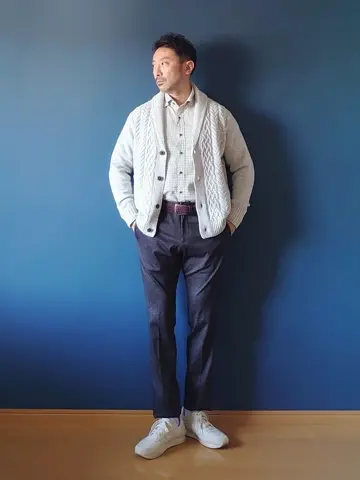 JOSEPH ABBOUD 安東 コーディネート画像