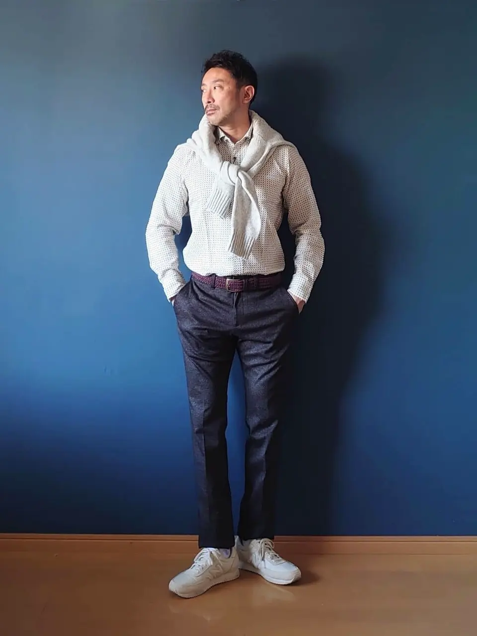 JOSEPH ABBOUD 安東 コーディネート画像