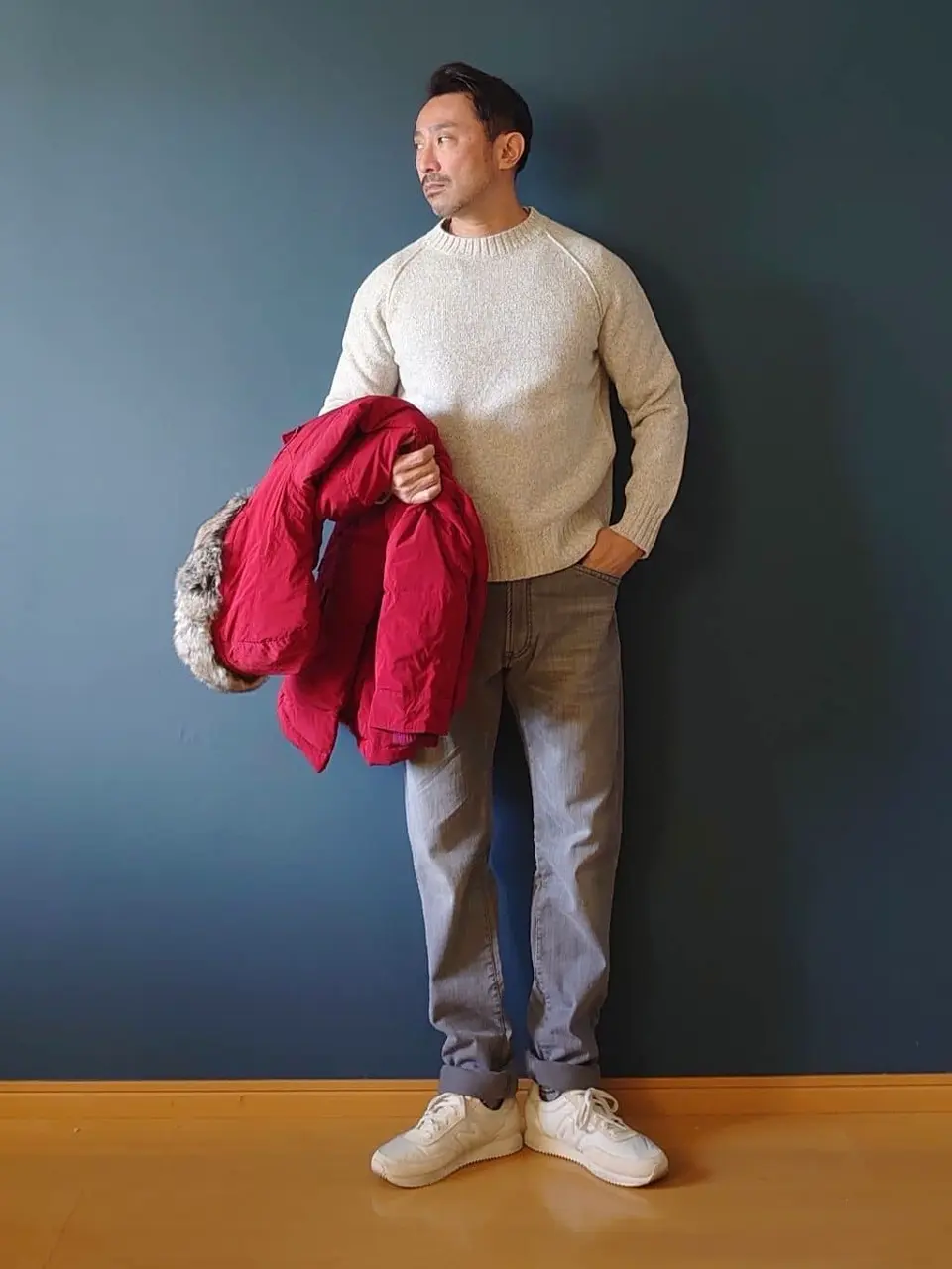 JOSEPH ABBOUD 安東 コーディネート画像