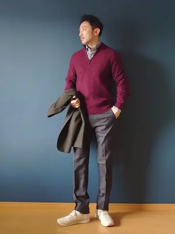 JOSEPH ABBOUD 安東 コーディネート画像