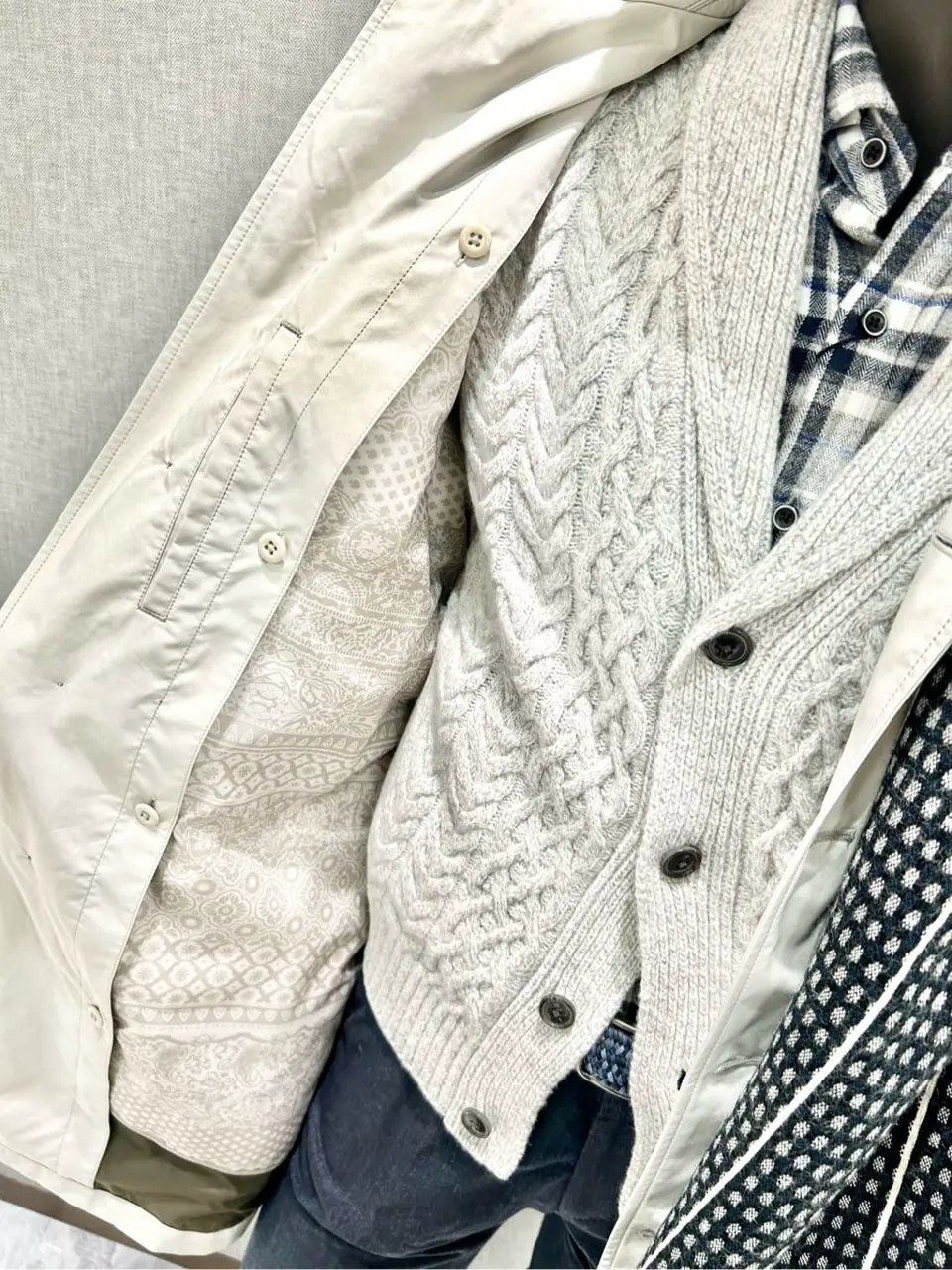 JOSEPH ABBOUD 上田 コーディネート画像