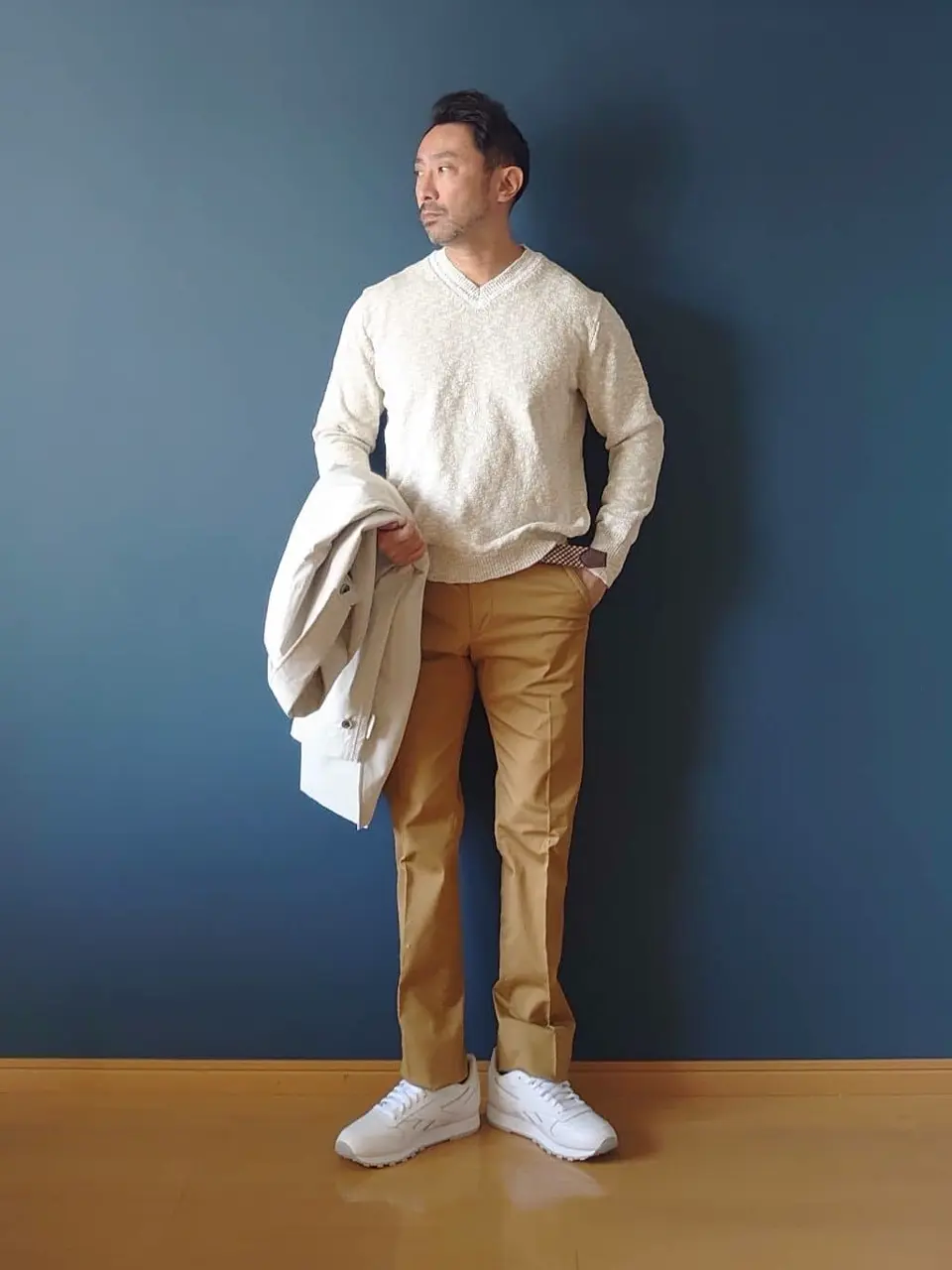 JOSEPH ABBOUD 安東 コーディネート画像