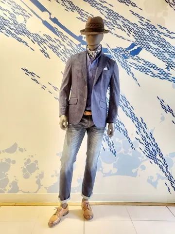 JOSEPH ABBOUD 亀井 コーディネート画像