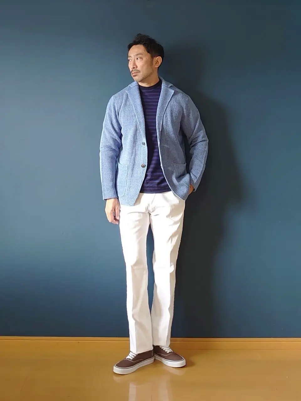 JOSEPH ABBOUD 安東 コーディネート画像