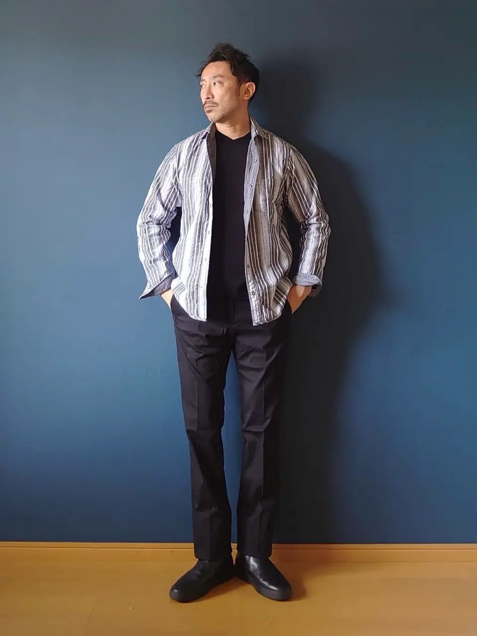 JOSEPH ABBOUD 安東 コーディネート画像