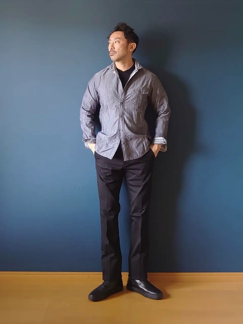 JOSEPH ABBOUD 安東 コーディネート画像