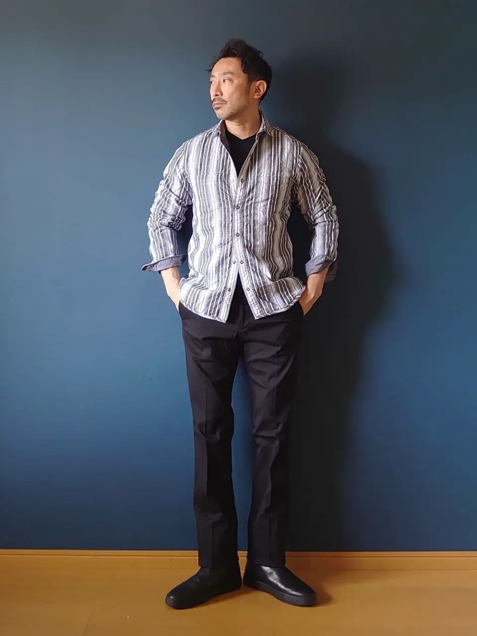 JOSEPH ABBOUD 安東 コーディネート画像