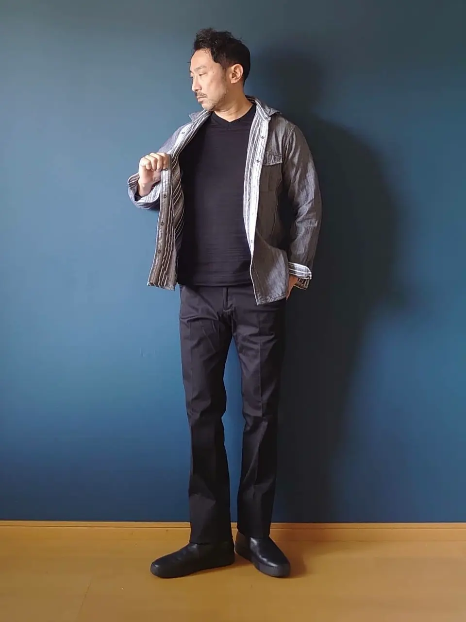 JOSEPH ABBOUD 安東 コーディネート画像