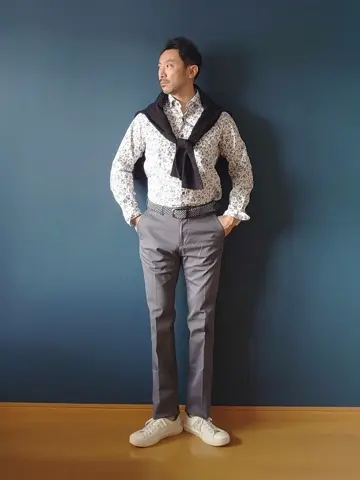 JOSEPH ABBOUD 安東 コーディネート画像