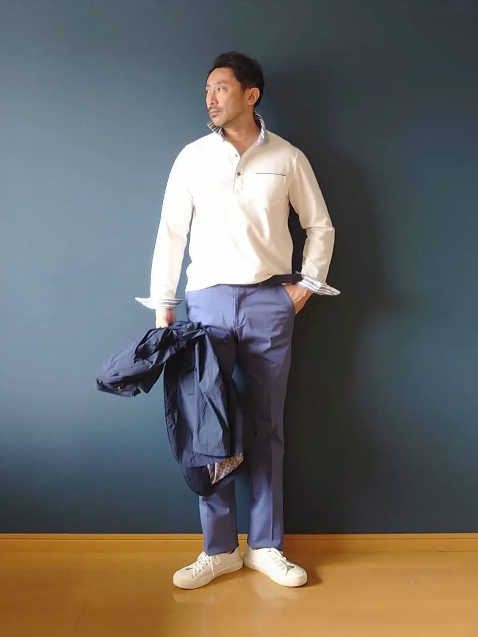 JOSEPH ABBOUD 安東 コーディネート画像