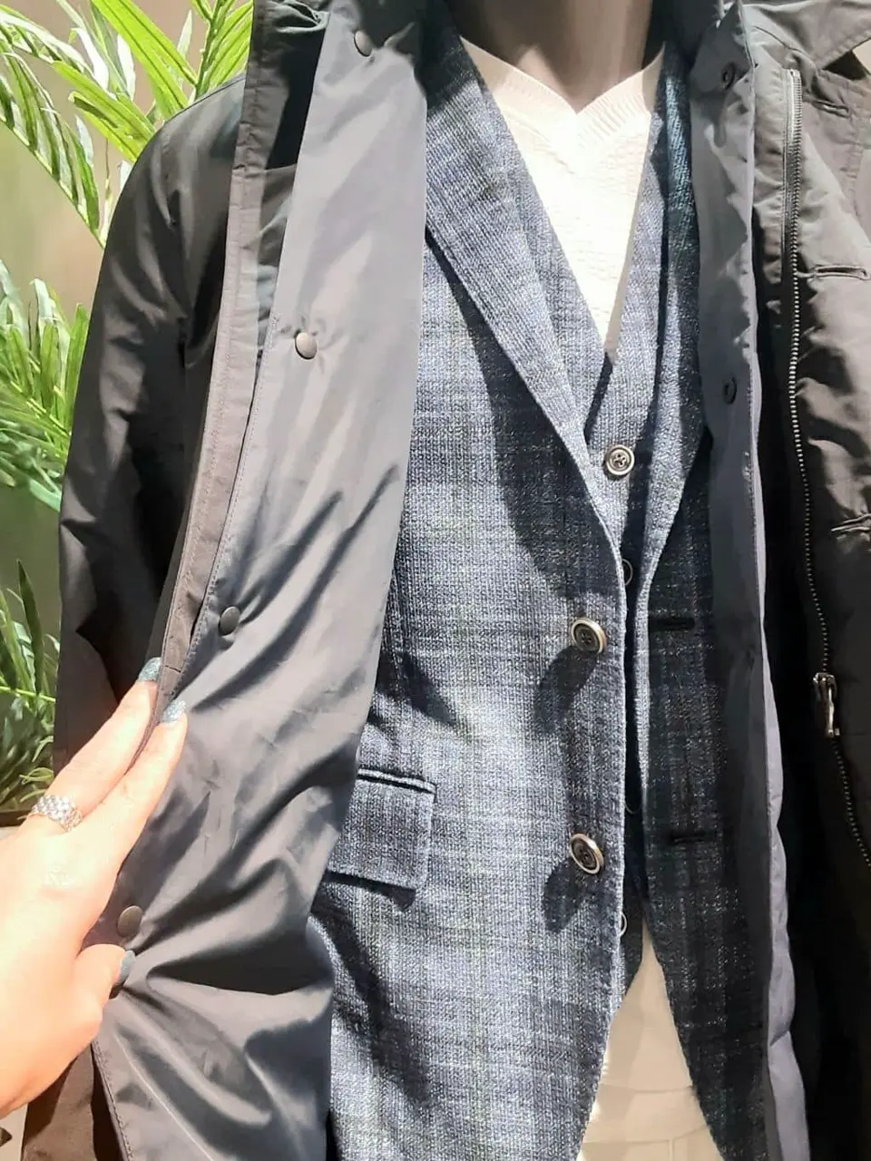 JOSEPH ABBOUD 中島 コーディネート画像
