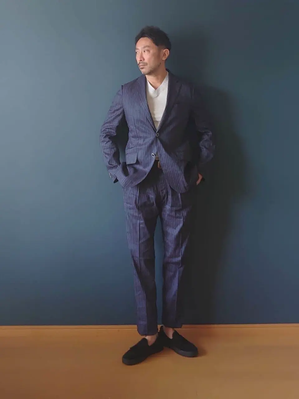 JOSEPH ABBOUD 安東 コーディネート画像