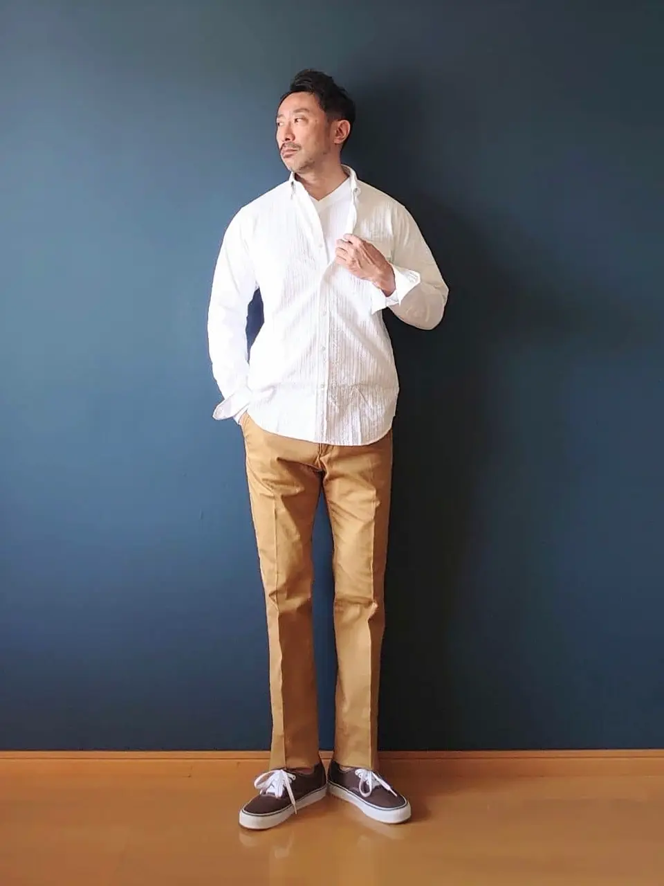 JOSEPH ABBOUD 安東 コーディネート画像