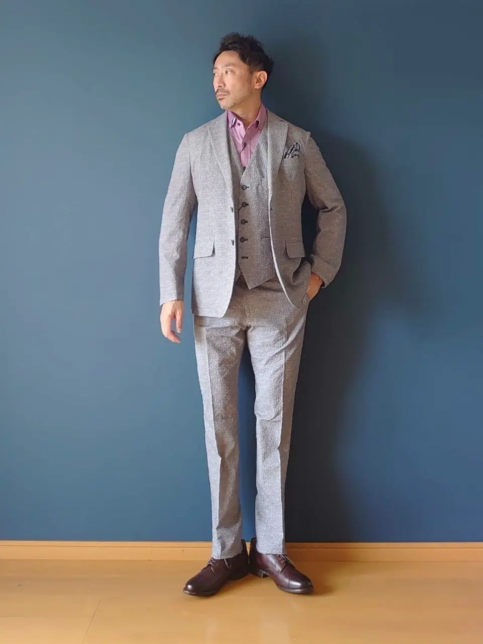 JOSEPH ABBOUD 安東 コーディネート画像