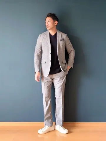 JOSEPH ABBOUD 安東 コーディネート画像