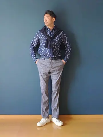 JOSEPH ABBOUD 安東 コーディネート画像