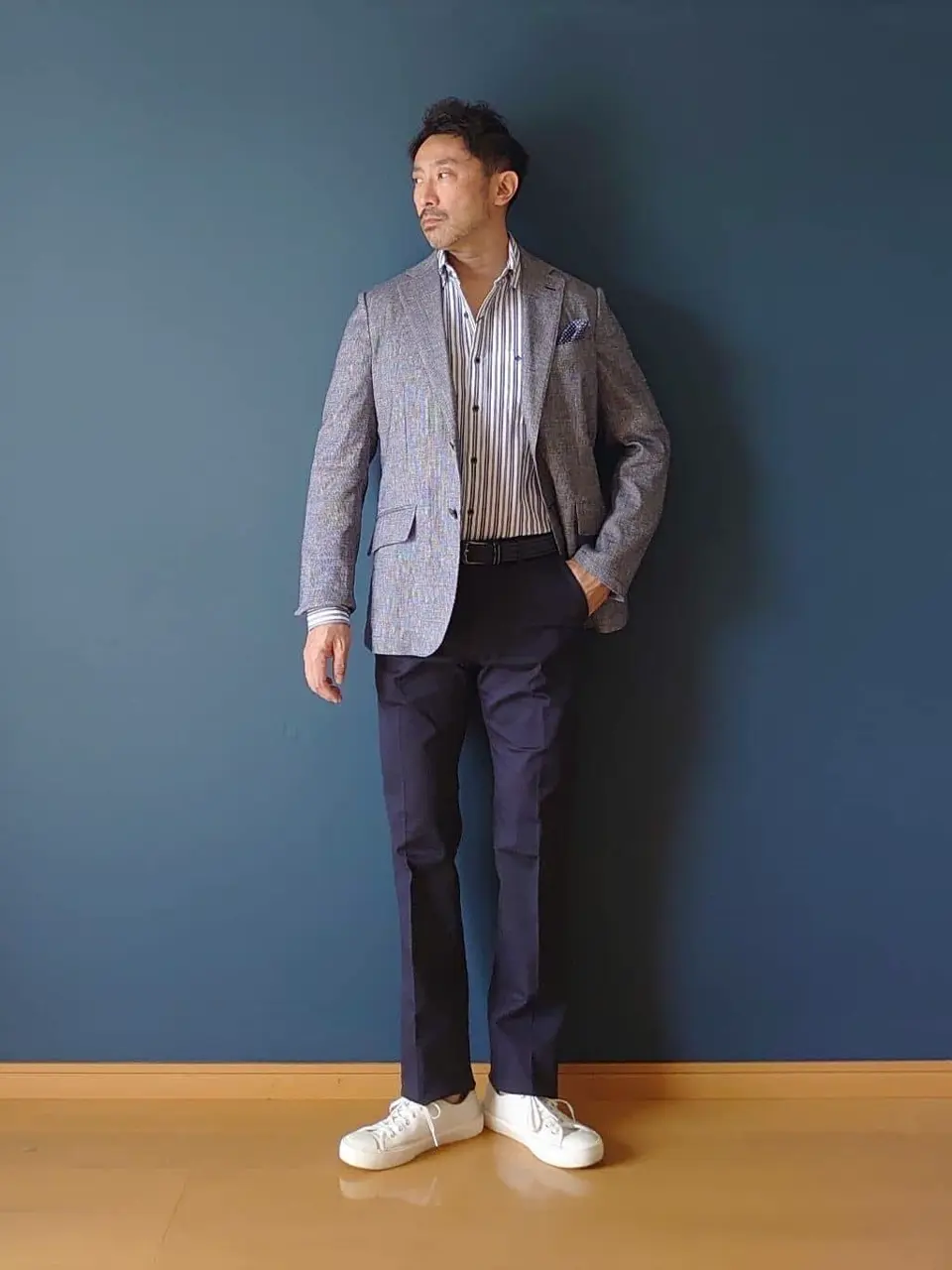 JOSEPH ABBOUD 安東 コーディネート画像