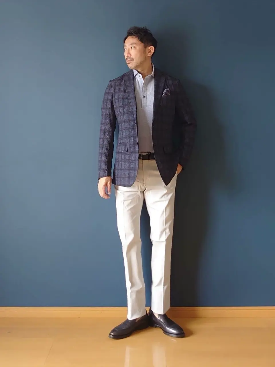 JOSEPH ABBOUD 安東 コーディネート画像