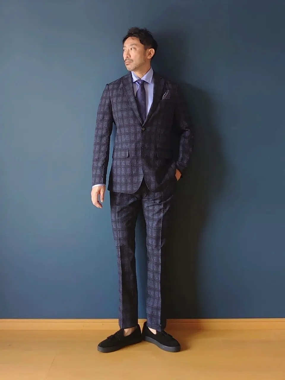 JOSEPH ABBOUD 安東 コーディネート画像