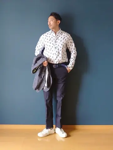 JOSEPH ABBOUD 安東 コーディネート画像