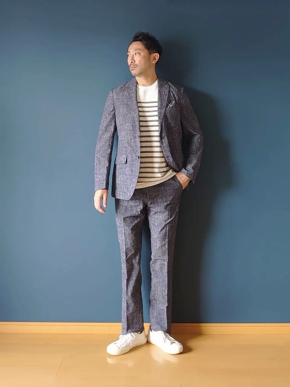 JOSEPH ABBOUD 安東 コーディネート画像