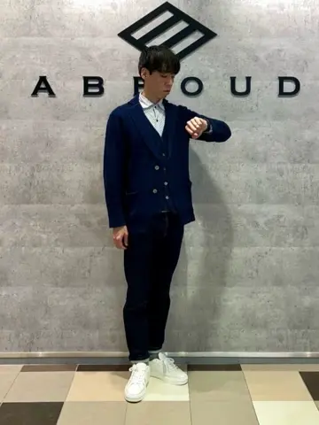 JOSEPH ABBOUD 足立 コーディネート画像