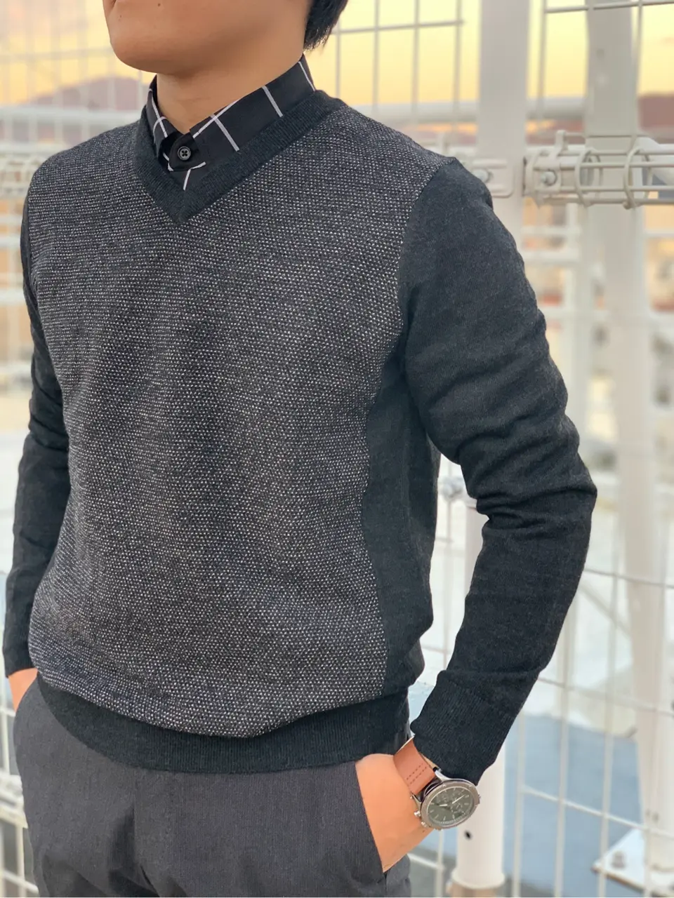 JOSEPH ABBOUD 高橋 コーディネート画像