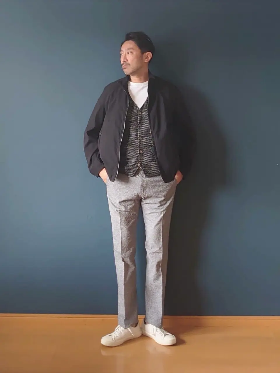 JOSEPH ABBOUD 安東 コーディネート画像