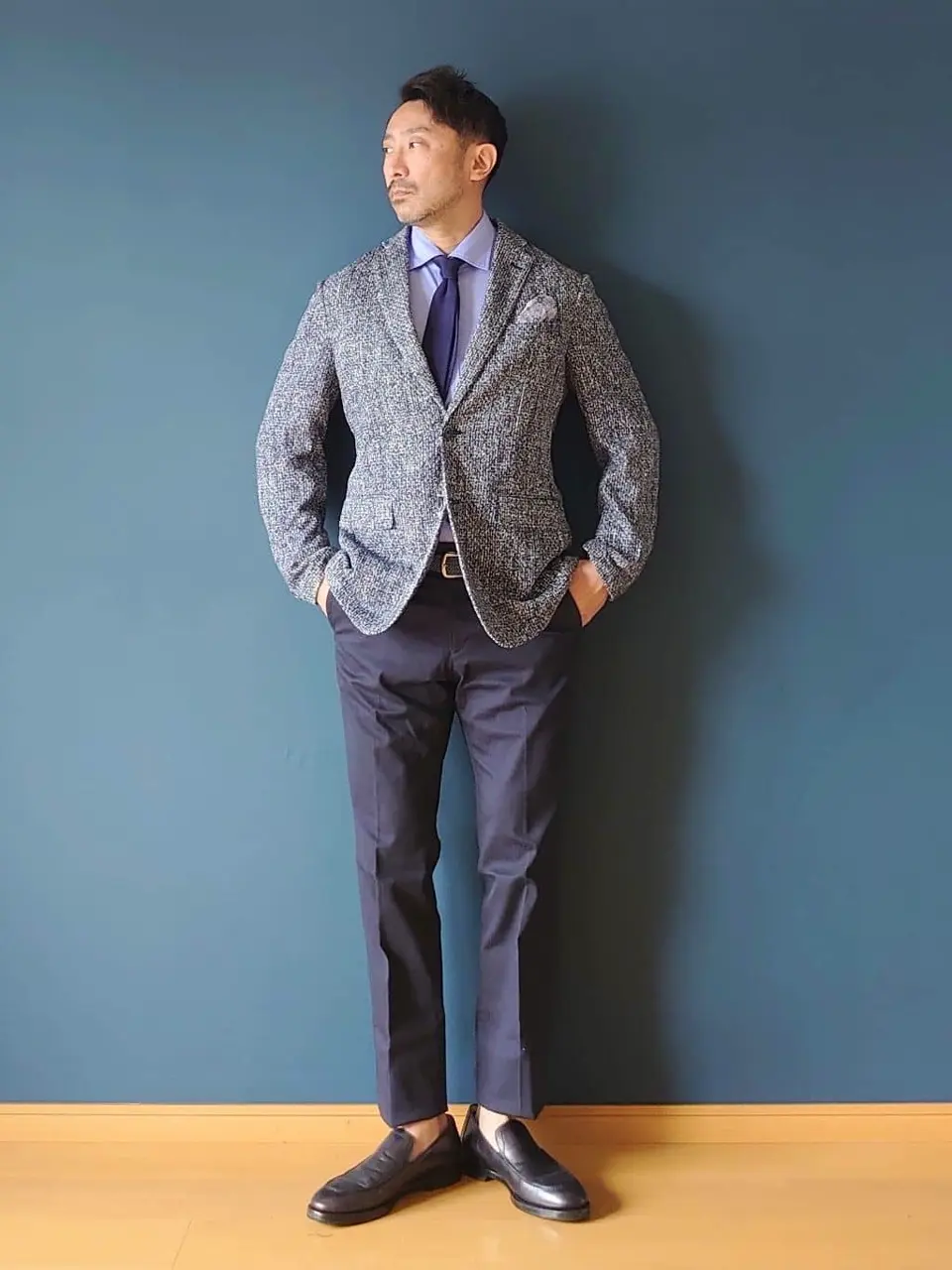 JOSEPH ABBOUD 安東 コーディネート画像