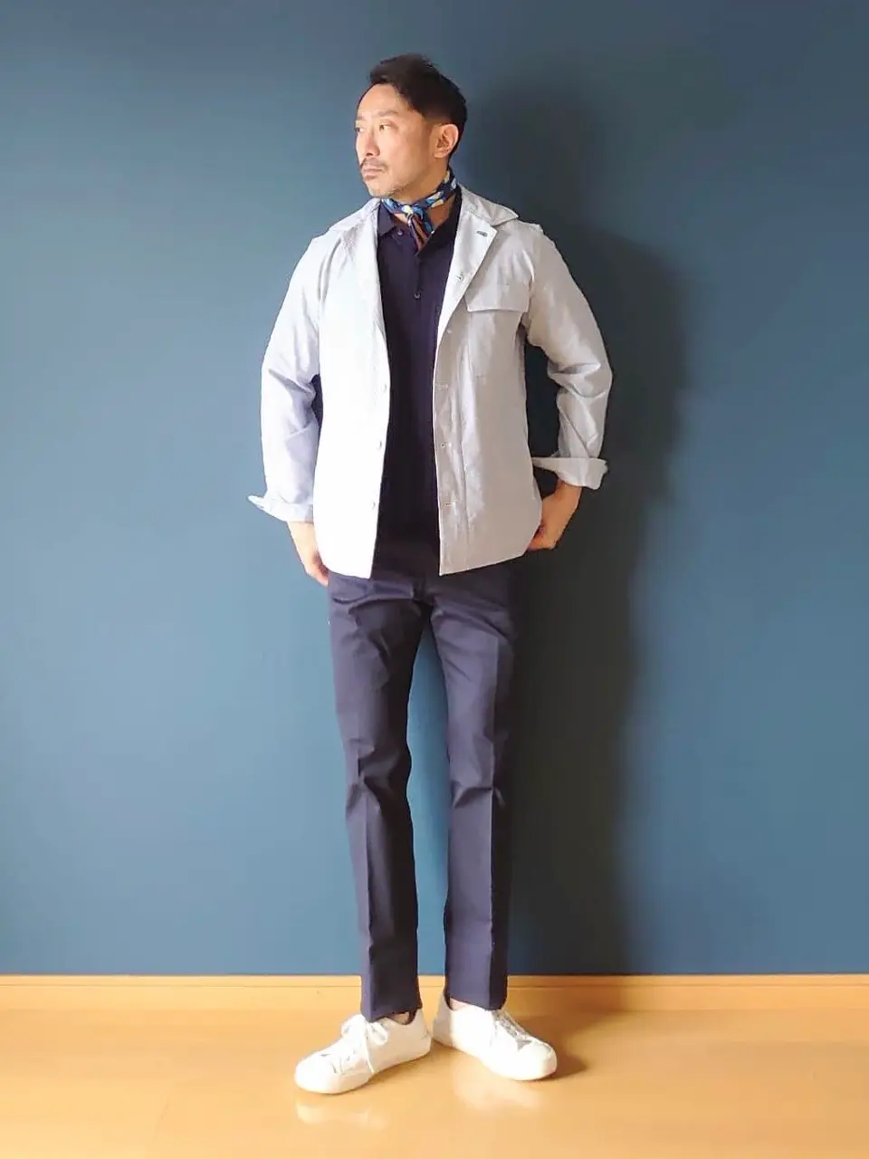 JOSEPH ABBOUD 安東 コーディネート画像