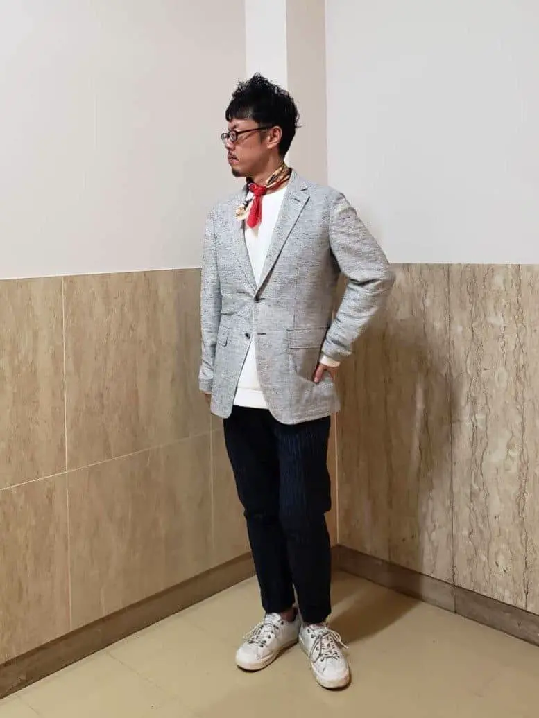 JOSEPH ABBOUD 橋場 コーディネート画像