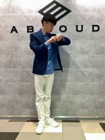 JOSEPH ABBOUD 足立 コーディネート画像