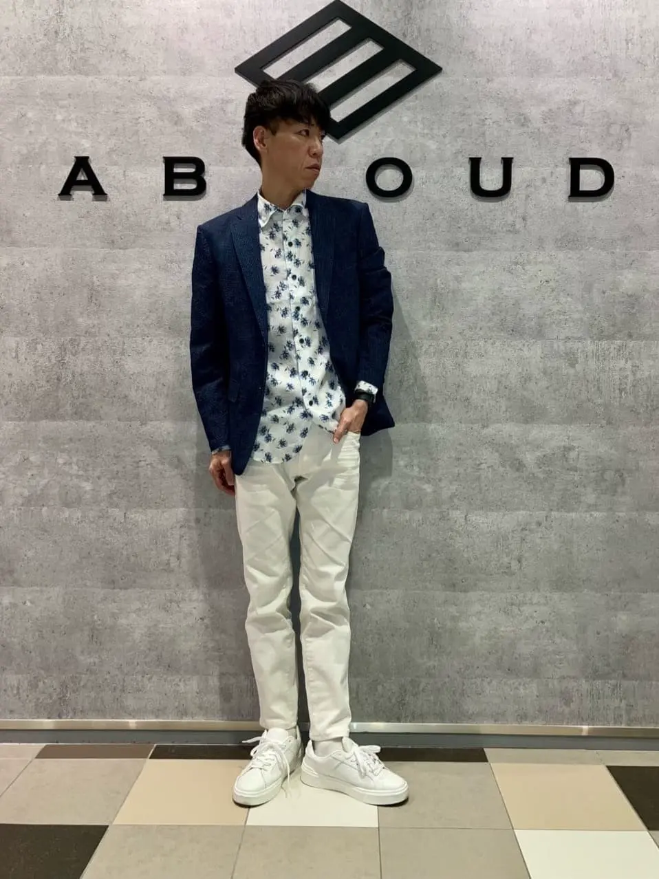 JOSEPH ABBOUD 足立 コーディネート画像