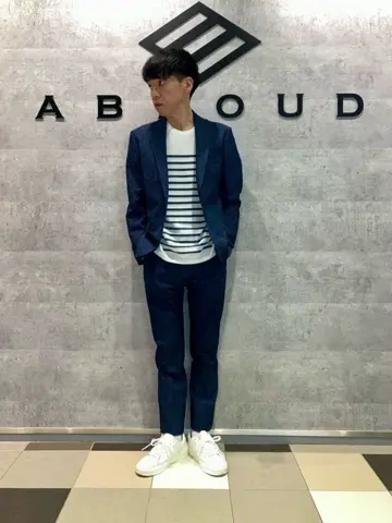 JOSEPH ABBOUD 足立 コーディネート画像