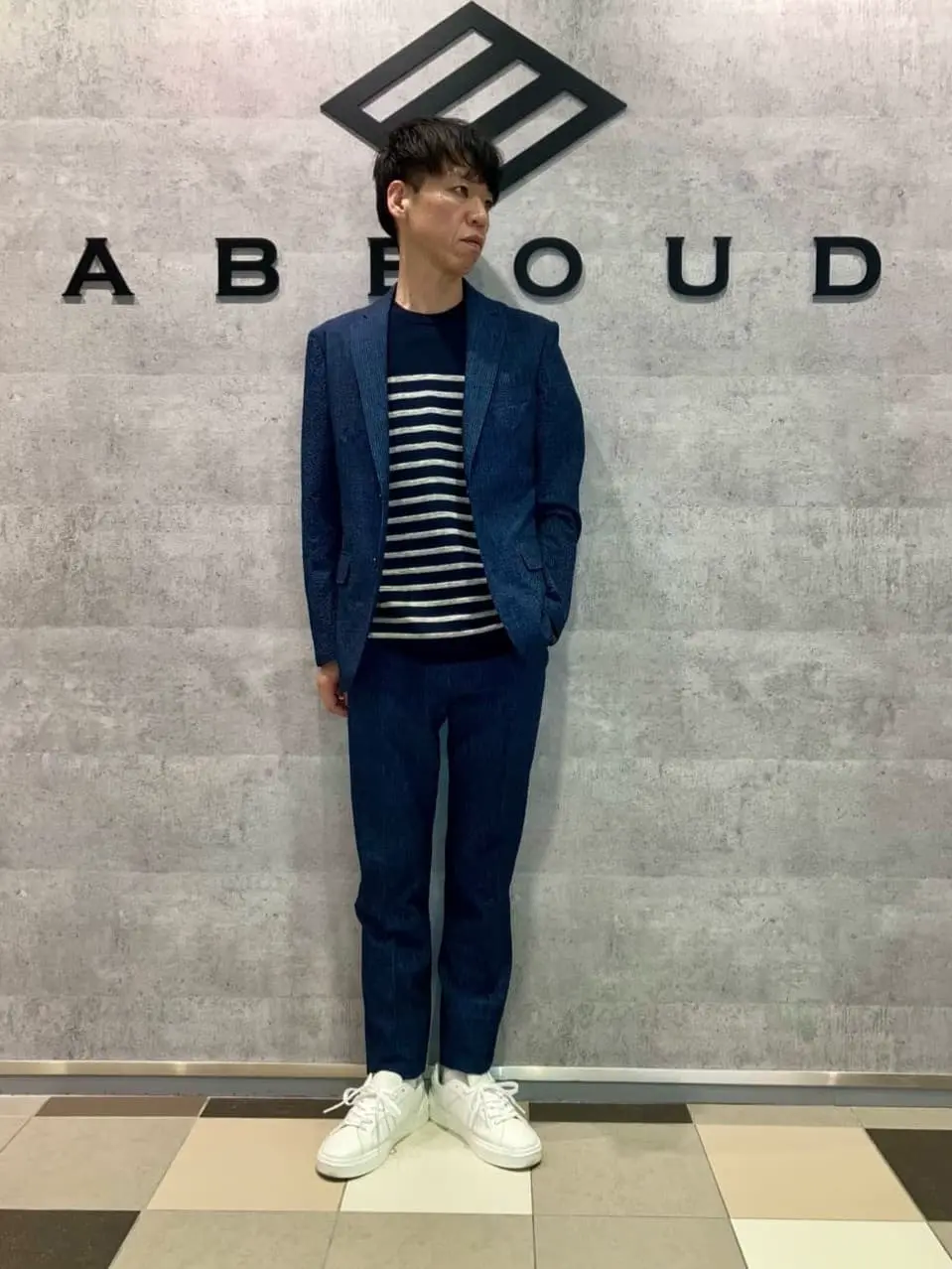 JOSEPH ABBOUD 足立 コーディネート画像