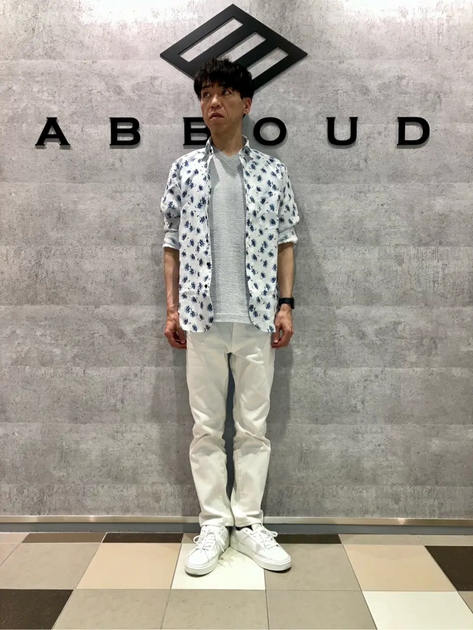 JOSEPH ABBOUD 足立 コーディネート画像