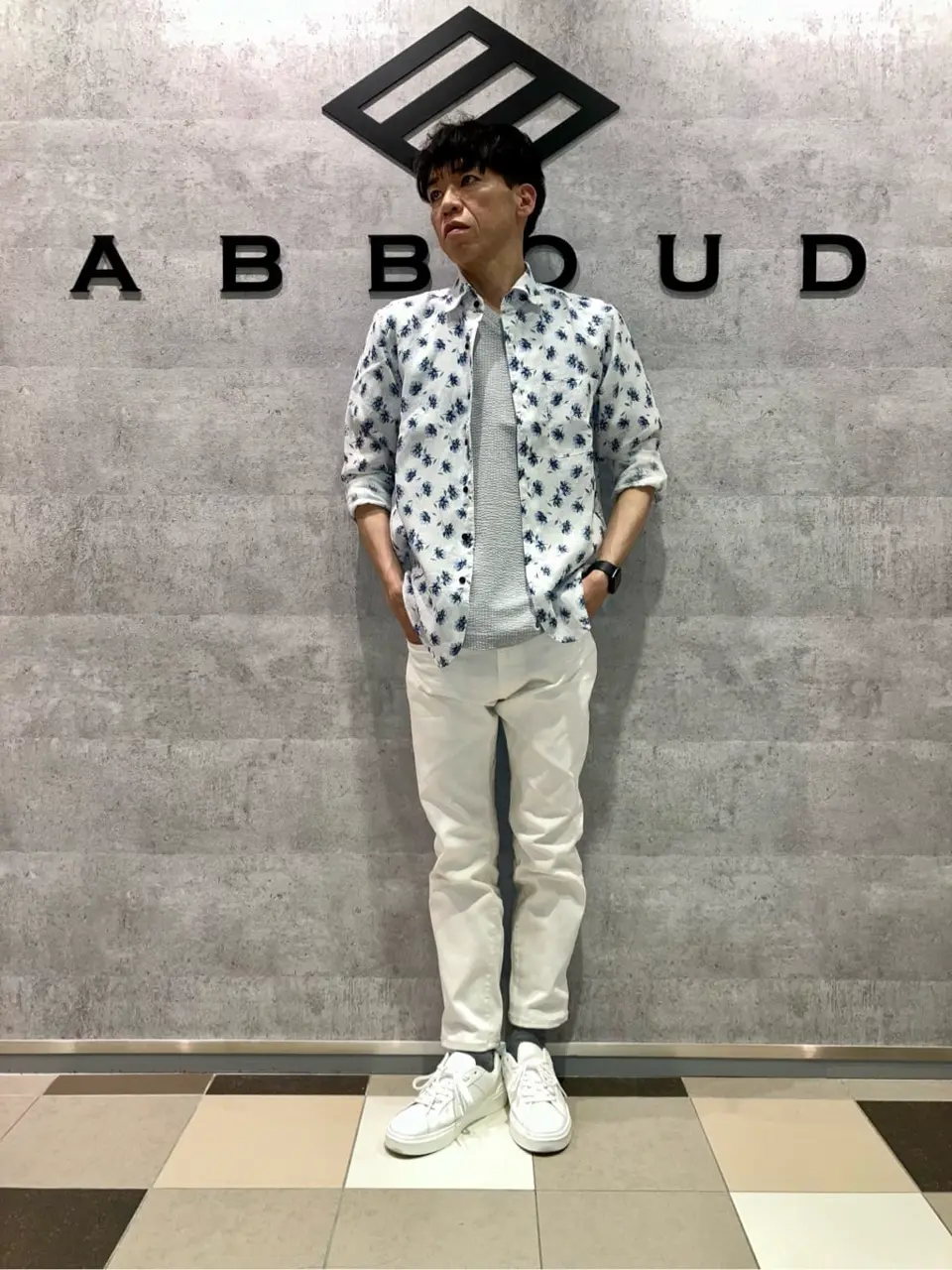 JOSEPH ABBOUD 足立 コーディネート画像