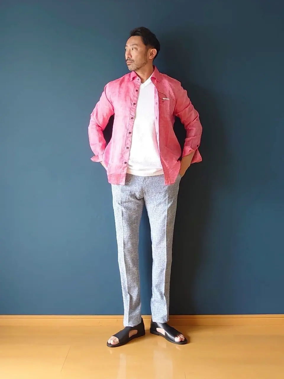 JOSEPH ABBOUD 安東 コーディネート画像