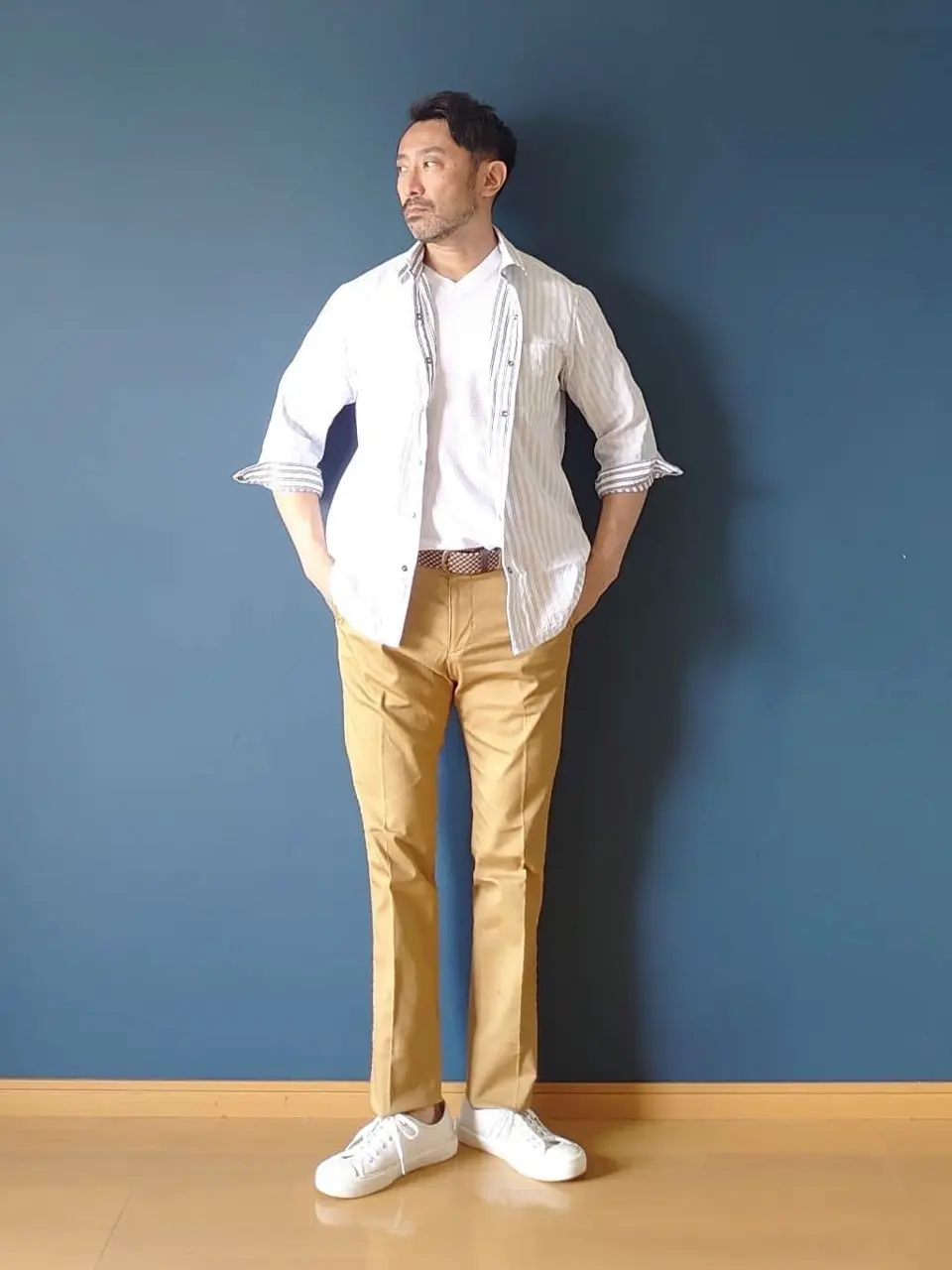 JOSEPH ABBOUD 安東 コーディネート画像