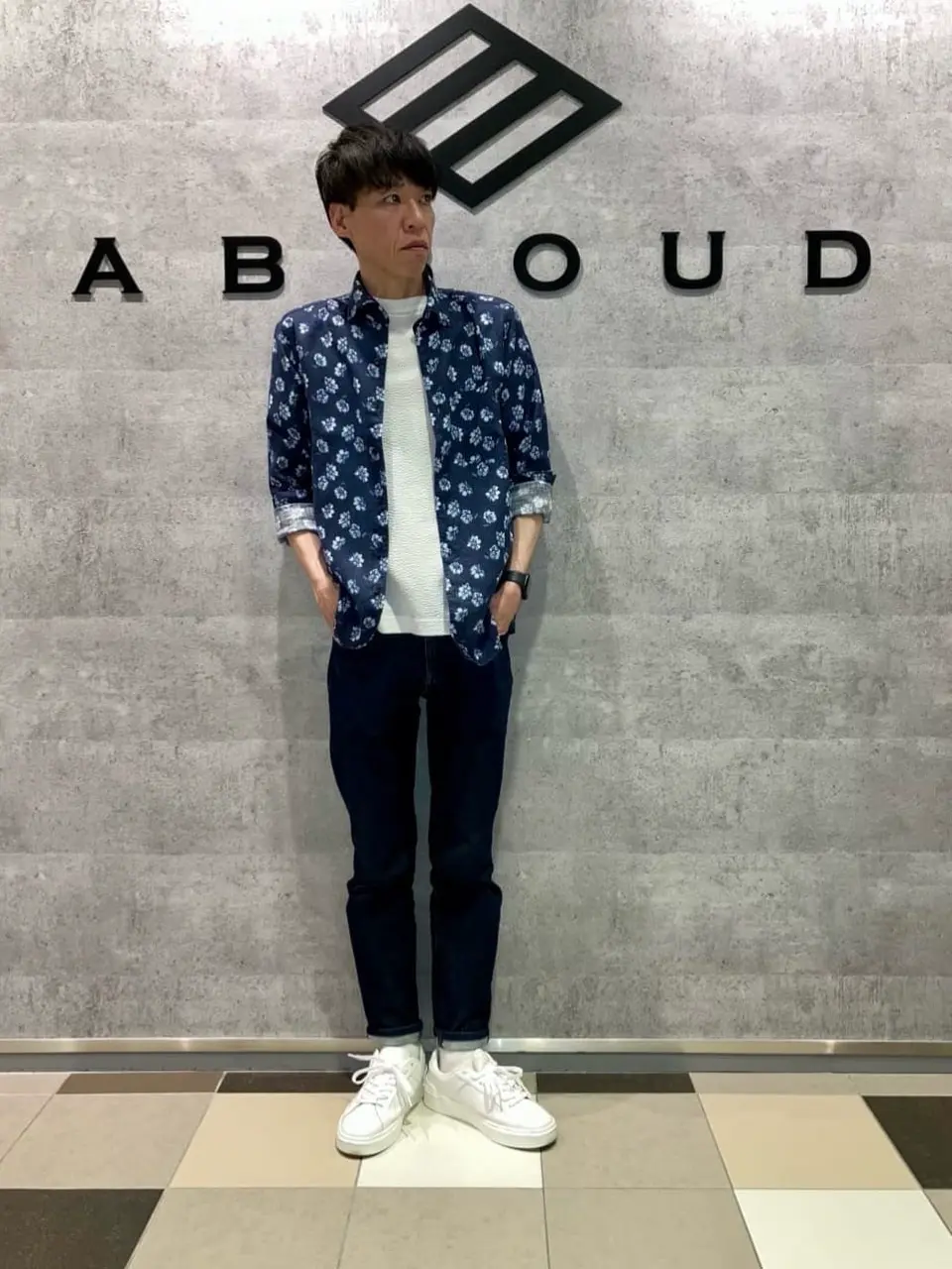 JOSEPH ABBOUD 足立 コーディネート画像