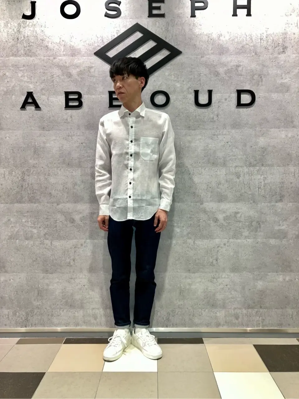 JOSEPH ABBOUD 足立 コーディネート画像