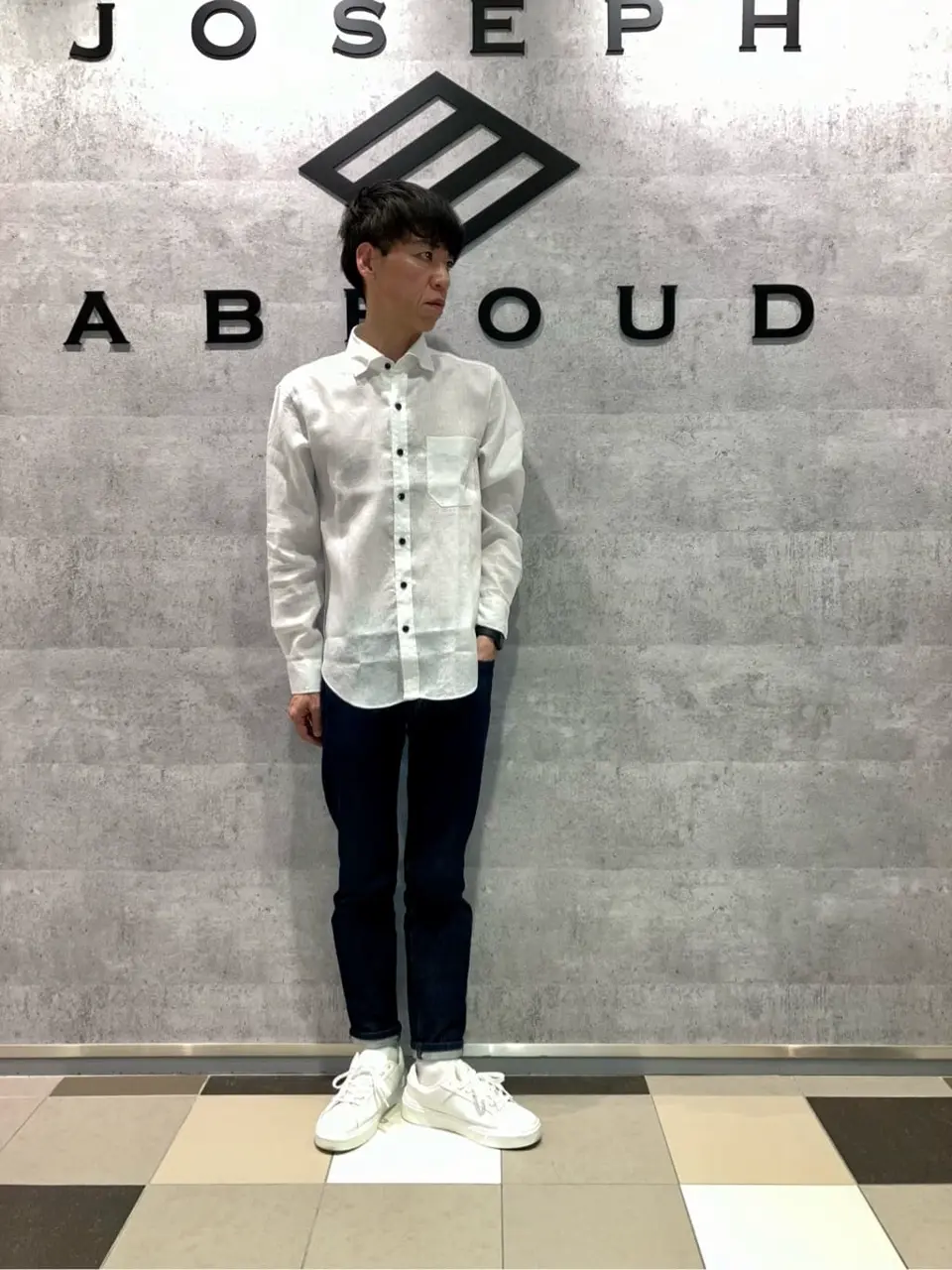 JOSEPH ABBOUD 足立 コーディネート画像