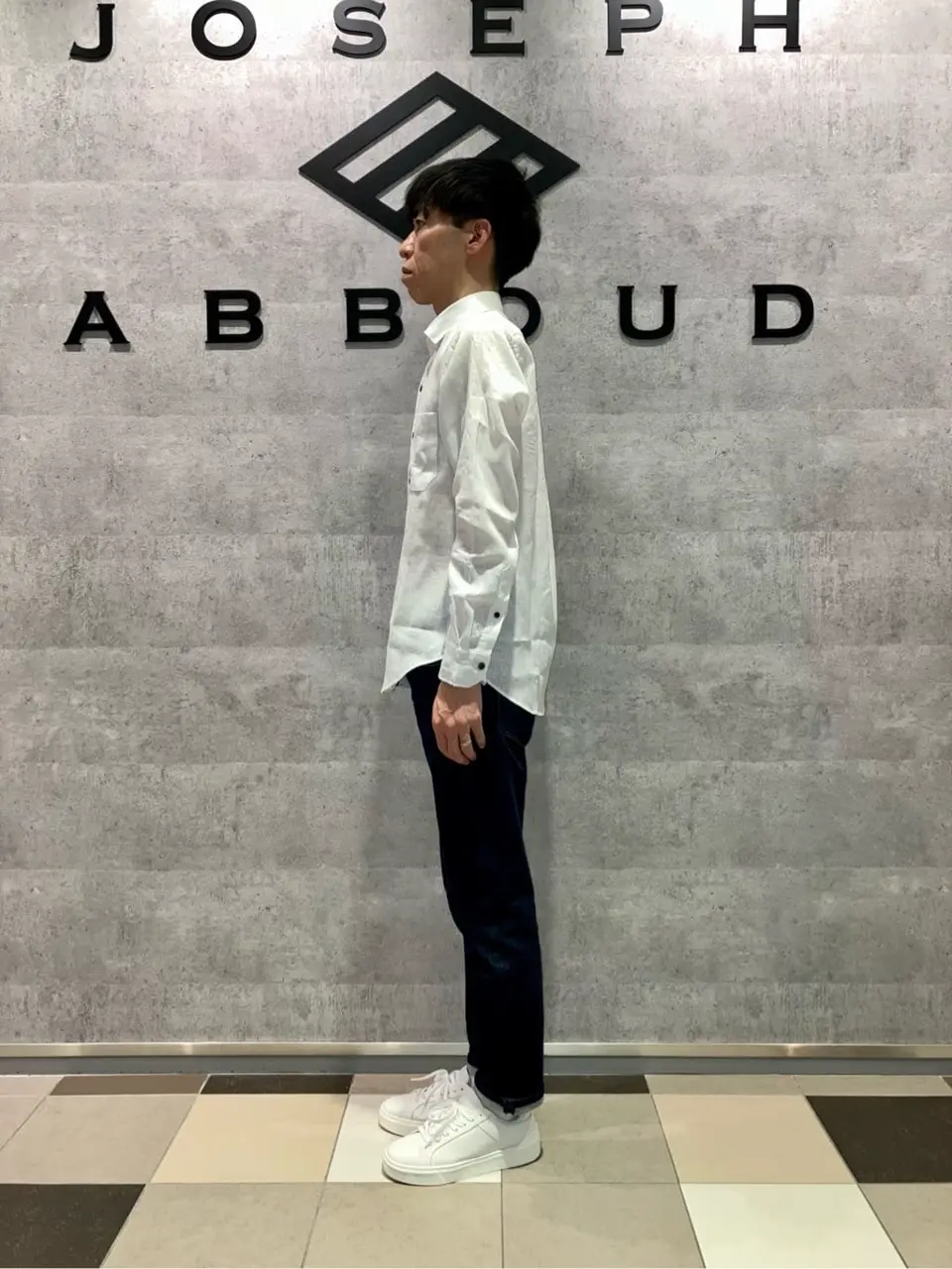 JOSEPH ABBOUD 足立 コーディネート画像