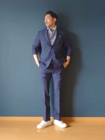 JOSEPH ABBOUD 安東 コーディネート画像